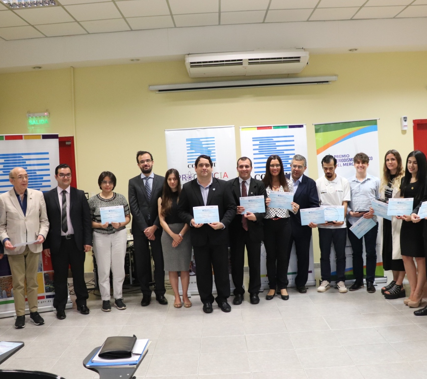 Cerimônia de premiação dos trabalhos vencedores do Prêmio de Jornalismo Científico do MERCOSUL